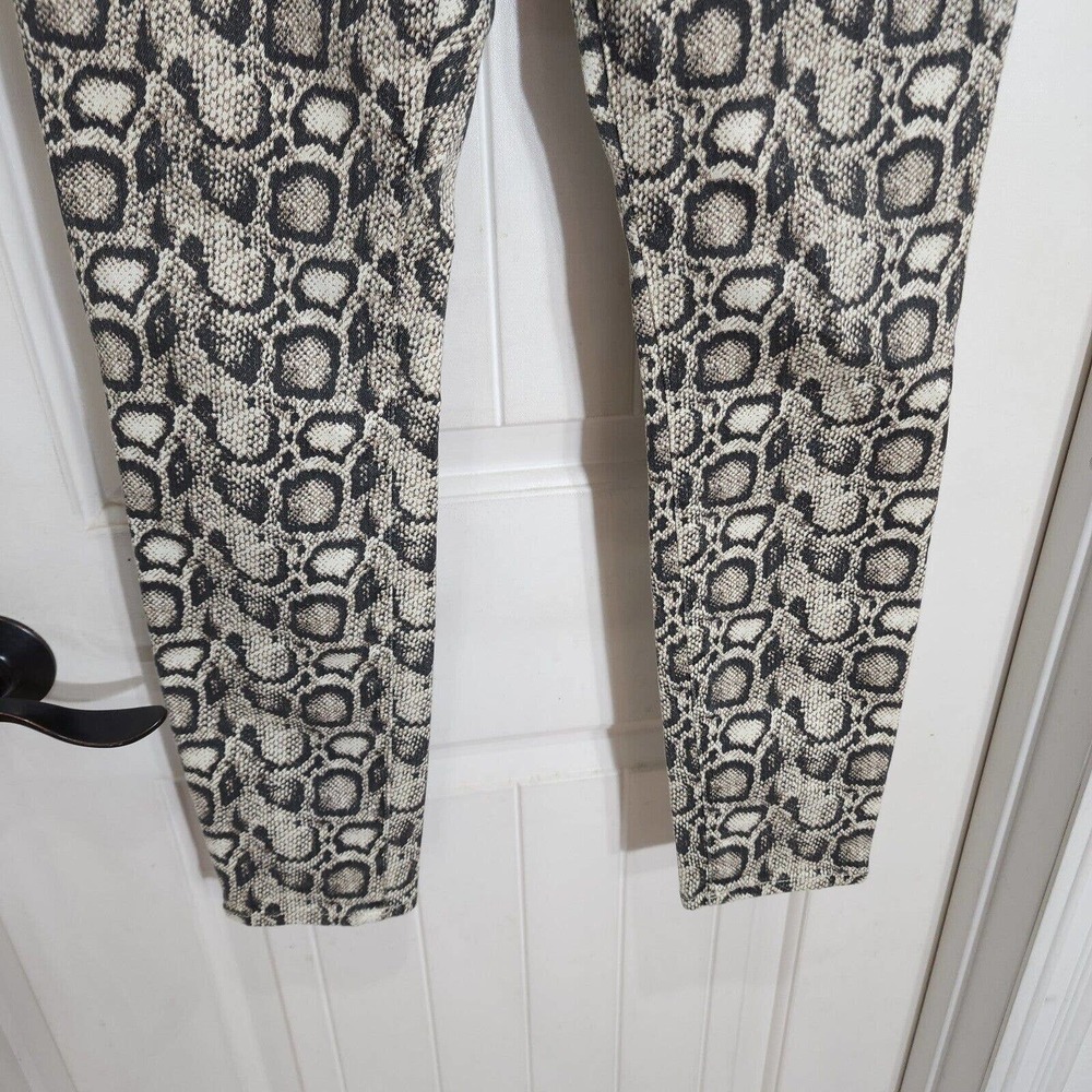Good American Womens Jeans Good Legs Snake Print High Rise Skinny Pants Size 6 - Picture 5 of 10
